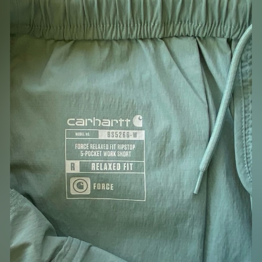 Carhartt, Force, Relaxed Fit Ripstop 5 Pocket Work Shorts, Sz: S (4-6) Reg. - Picture 4 of 10
